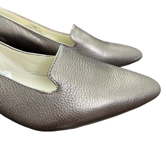 Anne Klein Kimbra Womens Leather Pointed Toe Block Heel Pumps Shoes sz 6.5 M - Picture 13 of 16